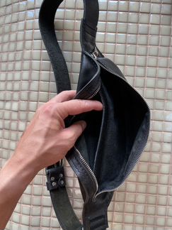 Сумка натуральная кожаная