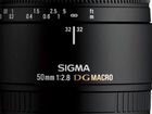 Обьектив Sigma 2,8 Macro Canon