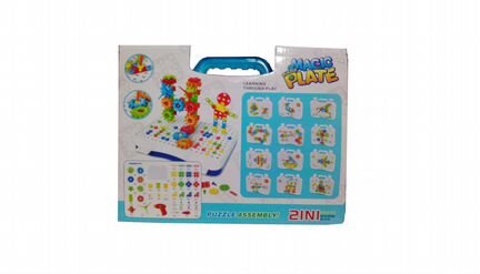 Конструктор - 3D мозаика magic puzzle plate новый