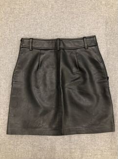 Юбка из эко-кожи