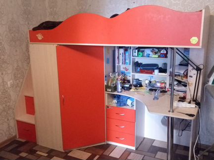 Кровать чердак