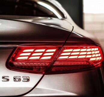 Задние фонари Мерседес 217 AMG S63 рестайлинг Новы