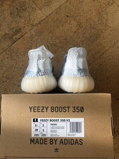 Adidas Yeezy Boost 350 v.2 Cloud White, 5,5 US