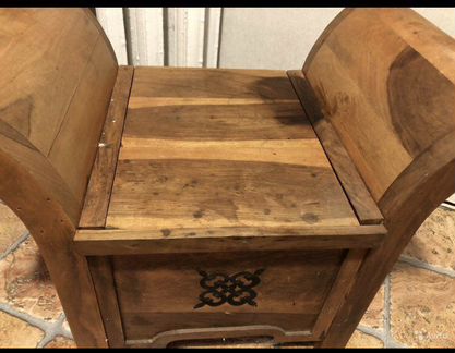 Кресло, сундук, рундук