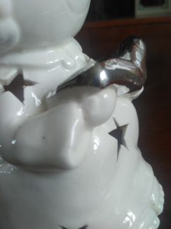Светильник-Ангелочек фарфоровый