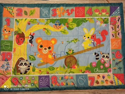 Коврик игровой Chicco Лесные друзья