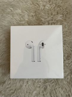 Беспроводные наушники apple airpods новые оригинал