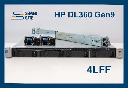HP DL360 G9 4LFF 2x E5-2650v4 128 GB