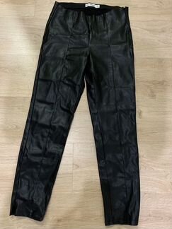 Кожаные штаны Mango