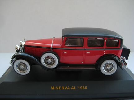 Модель Minerva AL 1930 1/43 IXO MUS042