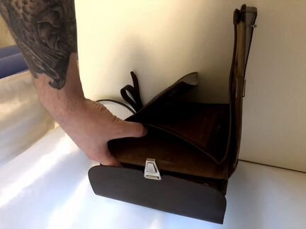 Ранец кожаный СССР