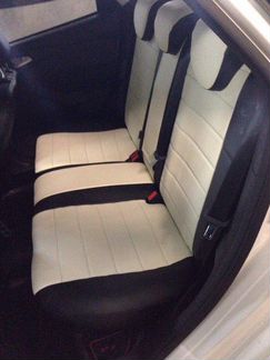 Модельные чехлы Форд Фокус 3 из экокожи