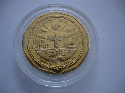 Маршалловы о-ва 10 долларов 1991 Самолеты 9 шт