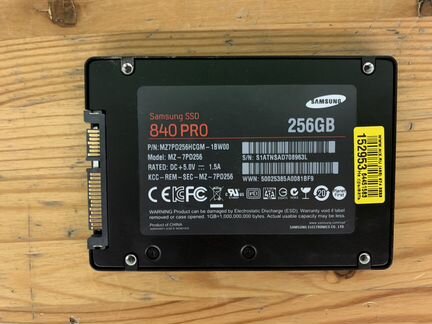 Samsung SSD 840 Pro 256Gb
