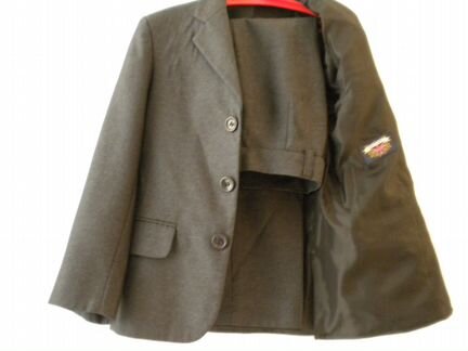 Костюм серый 116