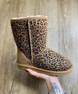 Угги леопард