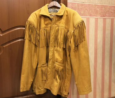 Кантри-куртка кожаная