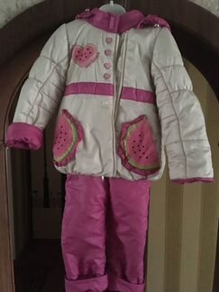 Демисезонный комбинезон, костюм на девочку 2-3 год