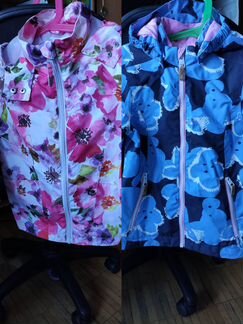 Ветровка лёгкая Футурино р. 104 и куртка Рейма дем