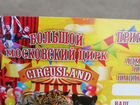 Билеты в Цирк Circusland с открытой датой объявление продам