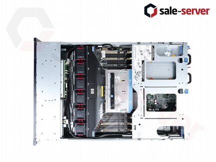 Сервер HP DL380 G7 8SFF 2x E5620 72GB 750W
