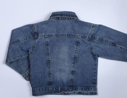 Джинсовая классическая курточка для мальчика