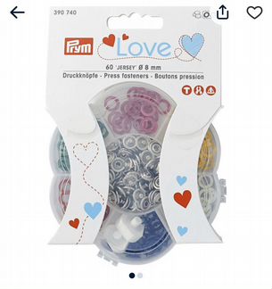Prym love кнопки джерси color