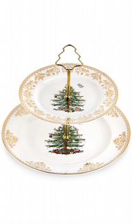 Рождественский салатник с ложкой Spode Christmas t