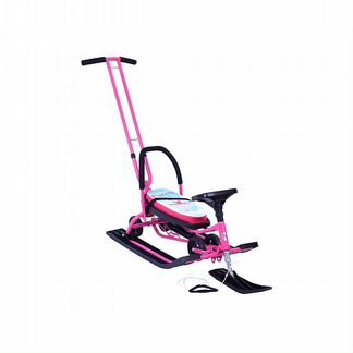 Снегокат Mobile с Т-образным толкателем и колесами