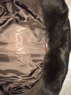 Max Mara studio пальто демисезонное из альпаки