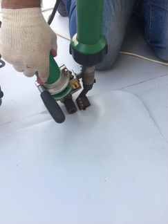 Аппарат для сварки пвх мембраны