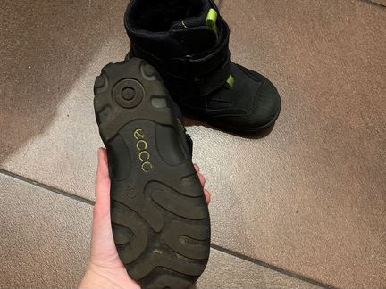 Зимние ботинки ecco