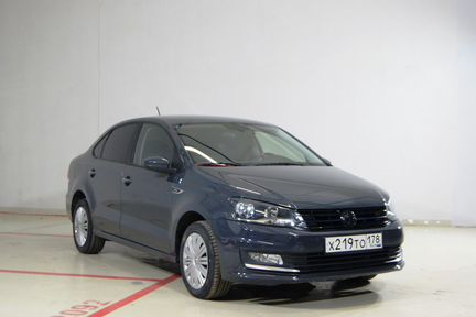 Volkswagen Polo 1.6 AT, 2017, 64 000 км