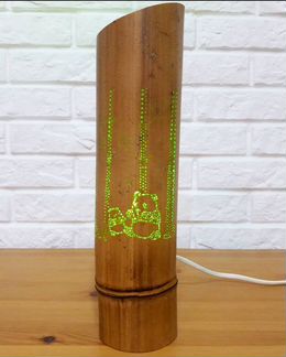 Ночник/Светильник из бамбука