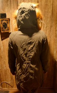 Парка женская натуральный мех