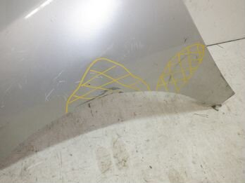 Крыло переднее левое Рено Megane 3 DZ KZ