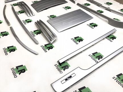 Комплект молдингов Range Rover 2018-2019 серебро