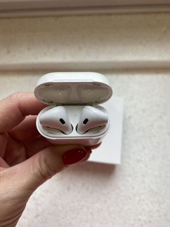 Беспроводные наушники apple airpods оригинал