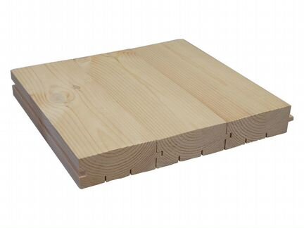 Шпунтованная доска хвоя класс А