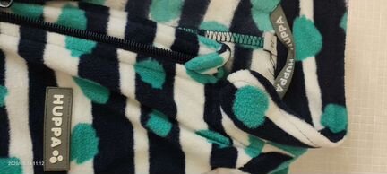 Huppa флисовый комбинезон 74