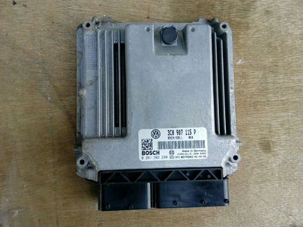 WV Passat B6 B 6 блок управления двигателем