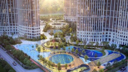 Квартира-студия, 53.4 м², 27/39 эт.