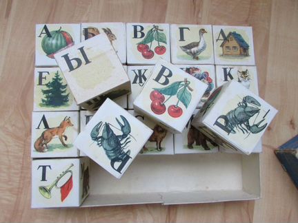 Продам Азбука на кубиках Для дошкольного возраста