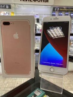 Смартфон iPhone 7 plus розовое золото 32гб б\у