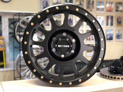 Диски Method Race Wheels 305NV Matte Black 6X139.7
