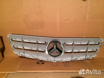 Решетка радиатора Мерседес Ц 204 C W 204 AMG амг