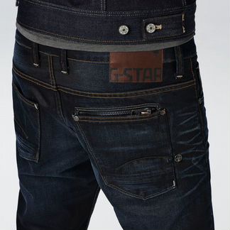 Джинсы G Star raw attacc low straight indigo