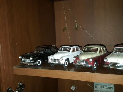 Модели автомобилей СССР 1:24 /1:18