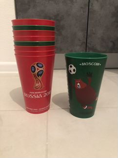 Стакан пивной сувенирный Fifa World Cup 2018