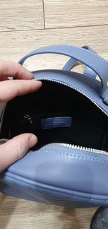 Кожанский женский рюкзак